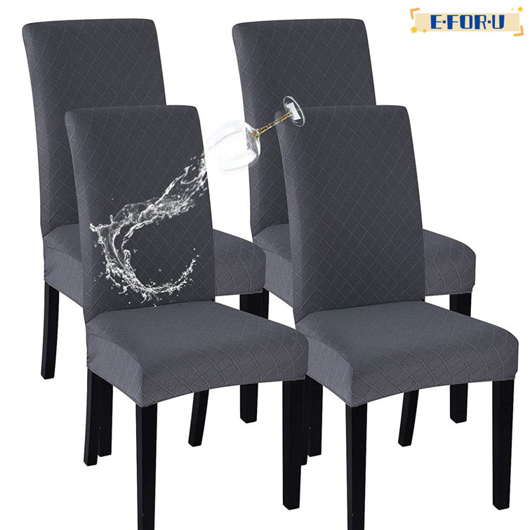 Rebrilliant Box Cushion Dining Chair Slipcover Wayfair